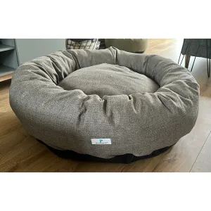 Pet Prestige - Luxury Porto Grey Donut Dog Bed