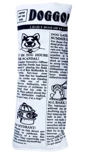 Pet Qwerks Krinkle and Squeaky Doggie Newspaper