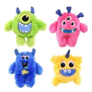 Plush Squeaky Dog Toys - Crazy Monster Series