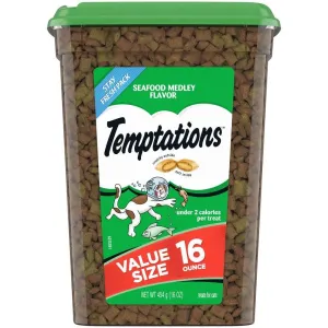 Seafood Medley Flavor Cat Treats 16 Oz