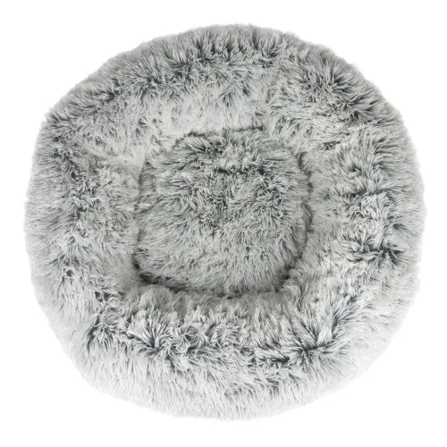 Tall Tails Cuddle Dog Bed Frosted Grey Large