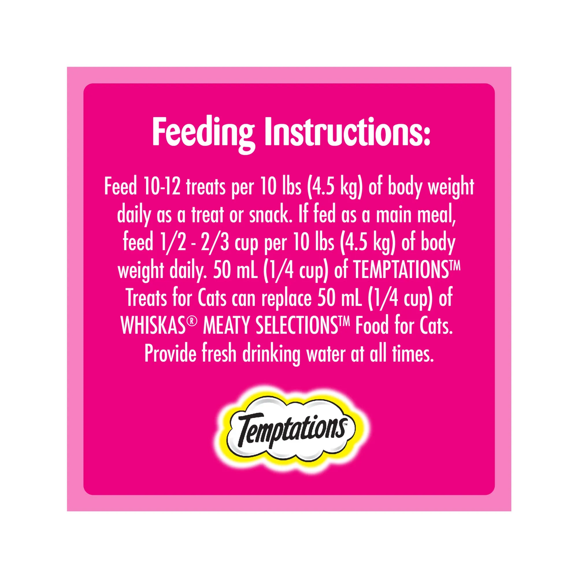 TEMPTATIONS Cat Treats, Hearty Beef Flavour, 12-Pack, 85 g