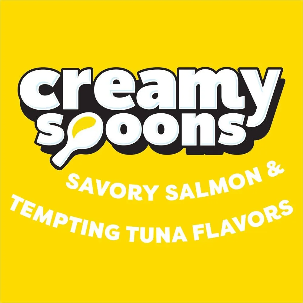 Temptations Creamy Spoons Cat Treat Savory Salmon & Tempting Tuna 4x10g