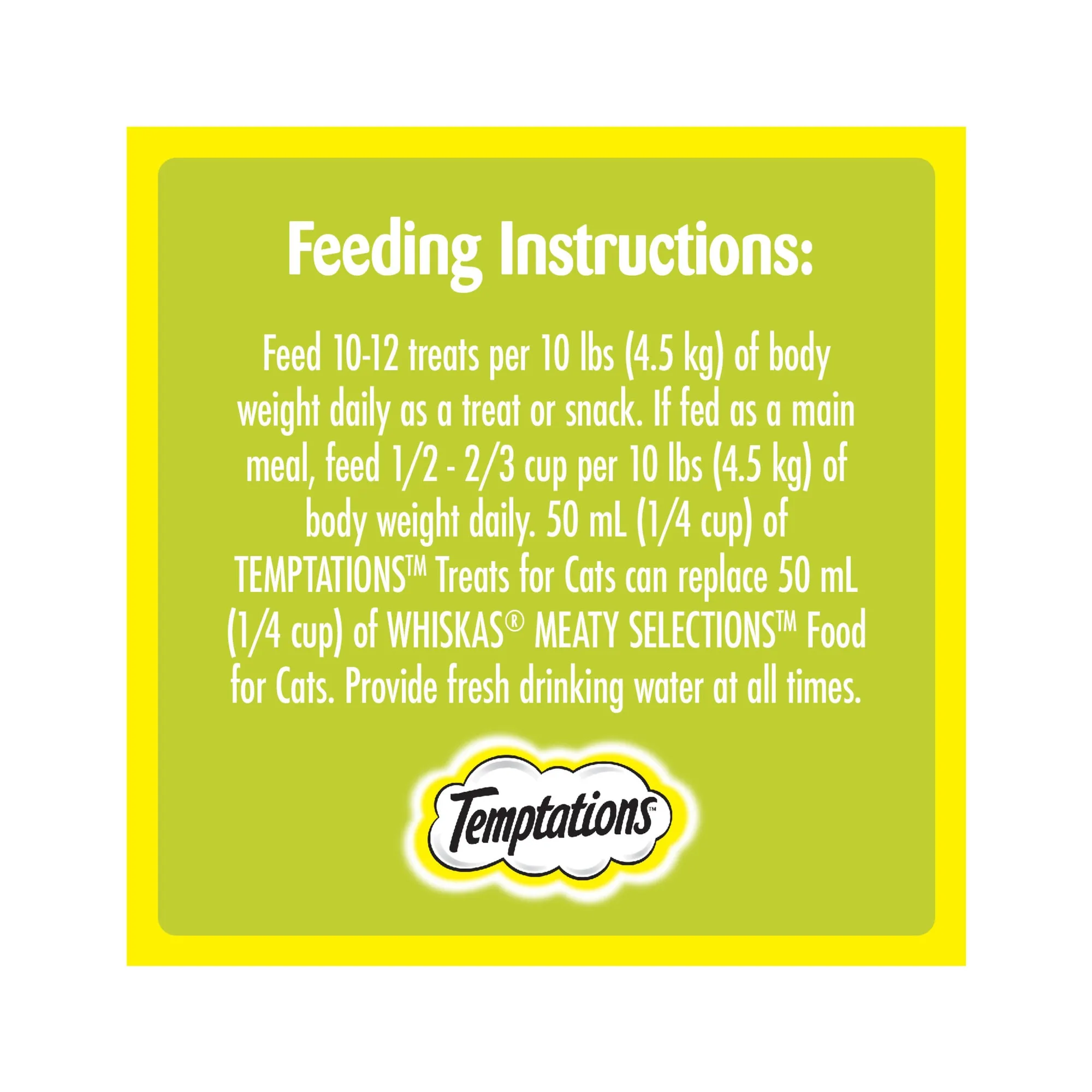 TEMPTATIONS Mix-Ups Cat Treats, Chicken & Catnip & Cheddar, 12-Pack, 85 g