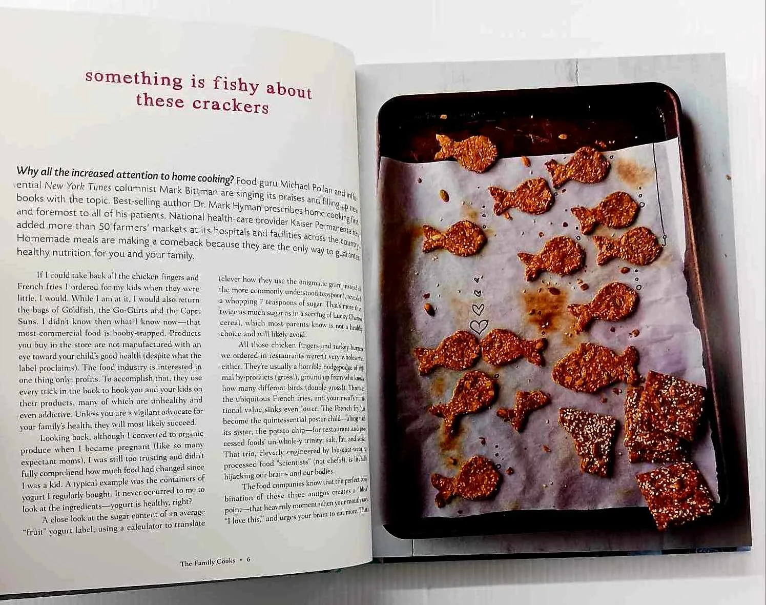THE FAMILY COOKS - Laurie David, Kirstin Uhrenholdt, Quentin Bacon, Katie Couric