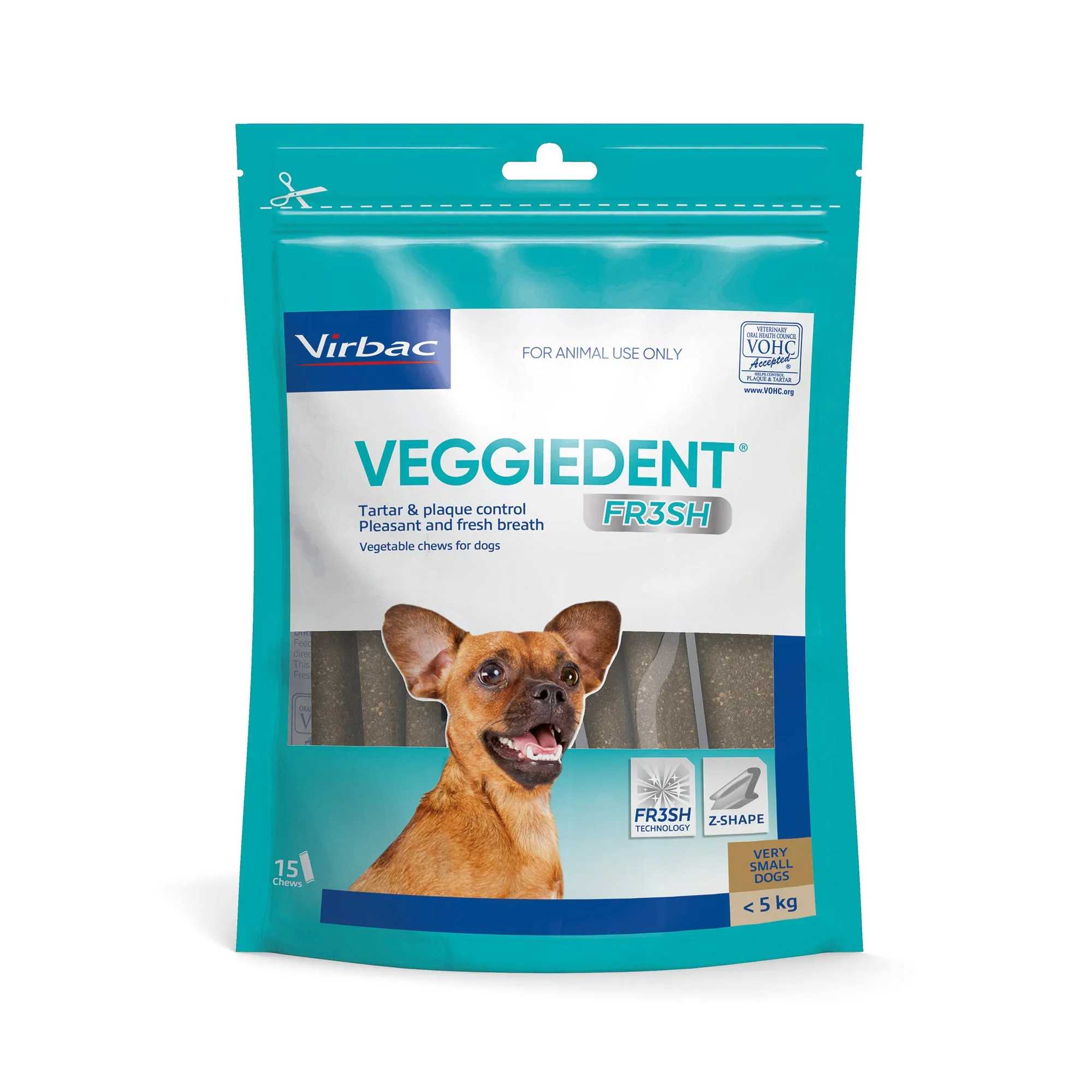 Virbac Veggiedent Dental Chews for Dogs