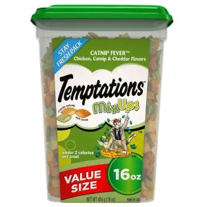 Whiskas Temptations Mixups Catnip Fever Flavor Cat Treats