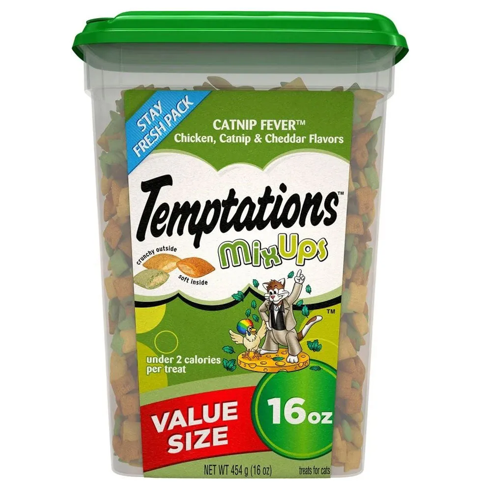 Whiskas Temptations Mixups Catnip Fever Flavor Cat Treats